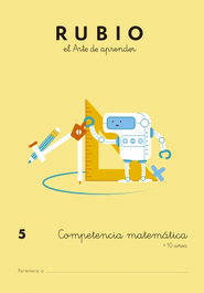 RUBIO Cuaderno A4 Competencia Matemáticas 5 (+10 años)