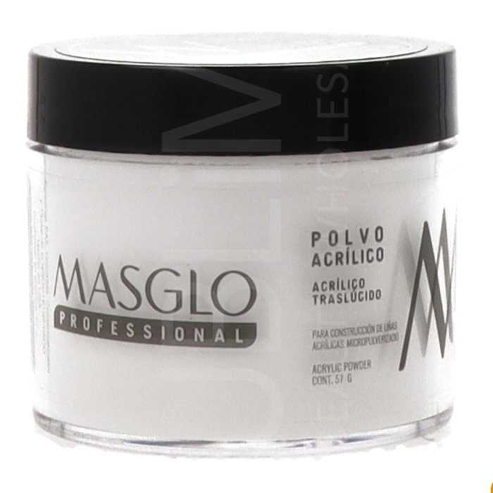 Masglo Polvo Acrílico Traslúcido 57 g Masglo Polvo Acrílico Traslúcido 57 g