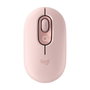 Logitech Ratón Inalámbrico Pop Mouse Rosa, Diseño Cómodo y Ligero, Sensor Óptico de Alta Precisión, Conectividad Bluetooth