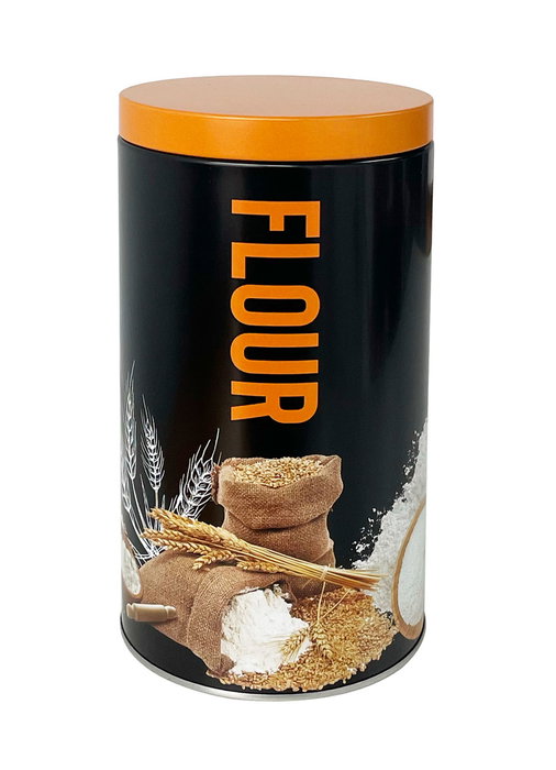 Quttin Bote Metal Flour 10.7 x 19 cm (12 Unidades)