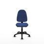 PIQUERAS Y CRESPO Silla de oficina Algarra, Azul marino, Sin brazos