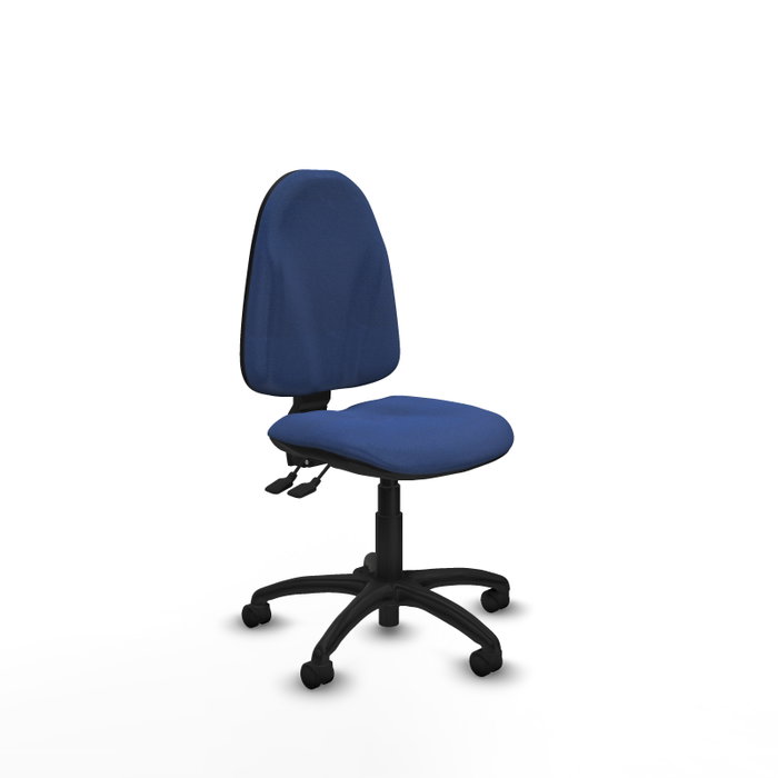 PIQUERAS Y CRESPO Silla de oficina Algarra, Azul marino, Sin brazos PIQUERAS Y CRESPO Silla de oficina Algarra, Azul marino, Sin brazos