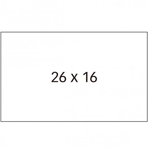 Swing Etiquetas Adhesivas Permanente Open Para Precios 26x16 mm Rollo 1500 Blanco (Set de 36) (Set de 36)