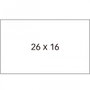 Swing Etiquetas Adhesivas Permanentes 26x16mm Blanco (Set de 36 rollos)