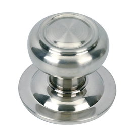Pomo Tirador Esférico Puertas Entrada Acero Inox 85Ø PI-13 (Caja de 2)