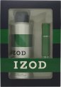 Izod Green Gift Set con Body Spray de 200 ml y Eau De Toilette de 15 ml