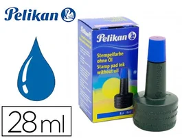 Pelikan Tinta para Tampon Azul Bote 28 ml