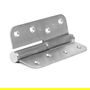 Herrajes Alk Pernio Inox Canto Redondo 120-86-3 Mano Derecha