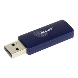 ALLNET Adaptador Wi-Fi USB ALL-WA0300AC Wireless AC 800Mbps Dual Band 2.4GHz/5GHz