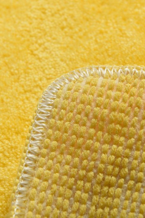 Mijölnir Havai - Yellow Juego de Alfombras de Baño Acrílicas, Suave y Antideslizante, Lavable a Máquina, 2 Piezas