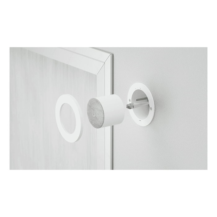 Ubiquiti UVC-G4 Doorbell Pro PoE-Kit, Timbre Videoportero IP 5MP con Visión Nocturna y Audio, Resolución 1600x1200, IPX4, Aluminio, para Montaje en Pared, Incluye Tornillos