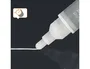 NOBO Pack de 4 Rotuladores para Pizarra de Cristal Blanco con Punta Cónica de 3 mm