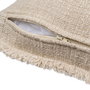 Cojín Flores Beige Oscuro 60 X 40 cm (Set de 2)