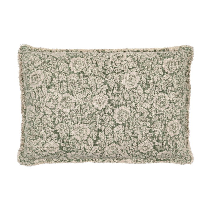 Cojín Flores Beige Oscuro 60 X 40 cm (Set de 2) Cojín Flores Beige Oscuro 60 X 40 cm (Set de 2)