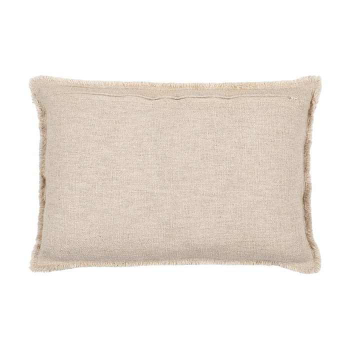 Cojín Flores Beige Oscuro 60 X 40 cm (Set de 2) Cojín Flores Beige Oscuro 60 X 40 cm (Set de 2)