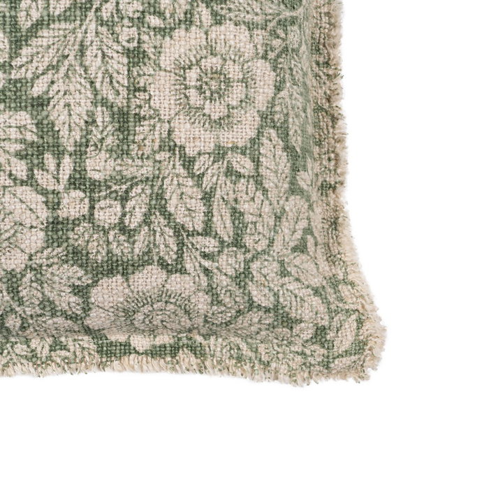 Cojín Flores Beige Oscuro 60 X 40 cm (Set de 2) Cojín Flores Beige Oscuro 60 X 40 cm (Set de 2)