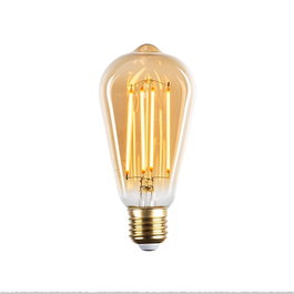 Opviq Bombilla LED COB OP - 026 Luz Amarilla Cálida Casquillo E27 6W 2500K 575 Lúmenes IP20