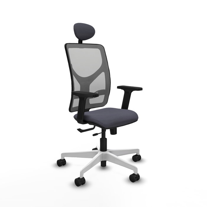 PIQUERAS Y CRESPO Silla de oficina Motilla con mecanismo Sincro/Traslack, Gris PIQUERAS Y CRESPO Silla de oficina Motilla con mecanismo Sincro/Traslack, Gris