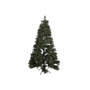 DKD Home Decor Árbol de Navidad LED PVC 135x135x225 cm Verde con 450 LEDs