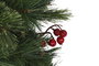 DKD Home Decor Árbol de Navidad LED PVC 135x135x225 cm Verde con 450 LEDs