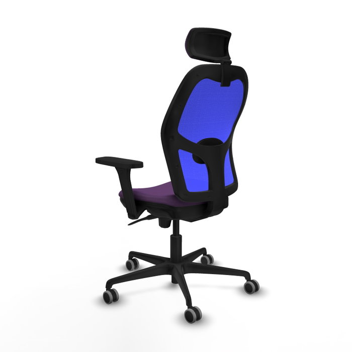 PIQUERAS Y CRESPO Silla de oficina Jorquera Morado/Azul