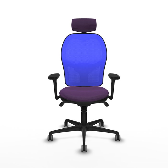 PIQUERAS Y CRESPO Silla de oficina Jorquera Morado/Azul