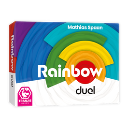 Tranjis Games Juego de Mesa Rainbow Duel - Para 2 Jugadores, Juego de Estrategia Rápido Familiar (+7 Años, Duración 15 Min)