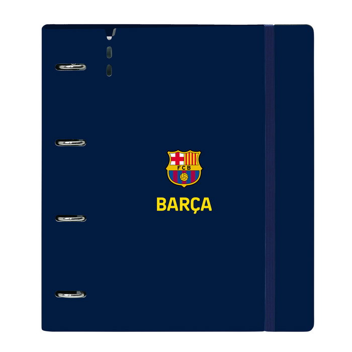 Safta Carpeta A4 Foam F.C. Barcelona con 4 Anillas y Recambio Safta Carpeta A4 Foam F.C. Barcelona con 4 Anillas y Recambio