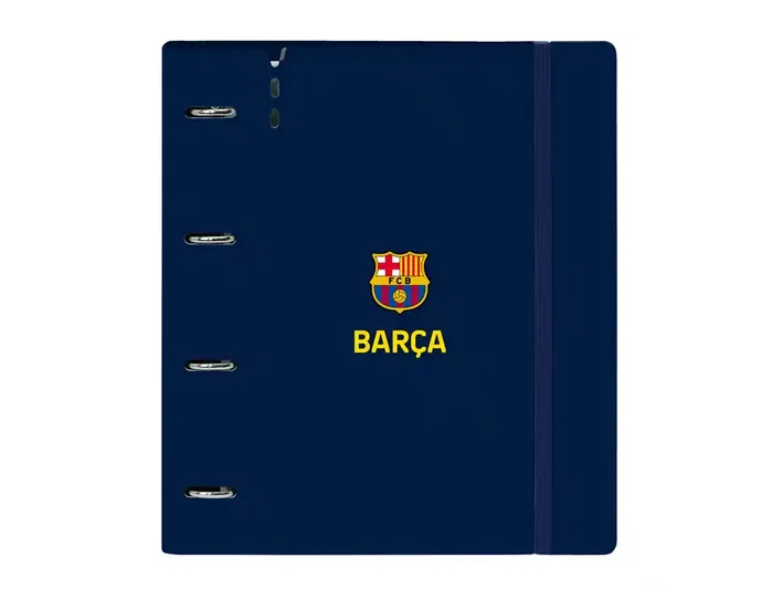Safta Carpeta A4 Foam F.C. Barcelona con 4 Anillas y Recambio Safta Carpeta A4 Foam F.C. Barcelona con 4 Anillas y Recambio