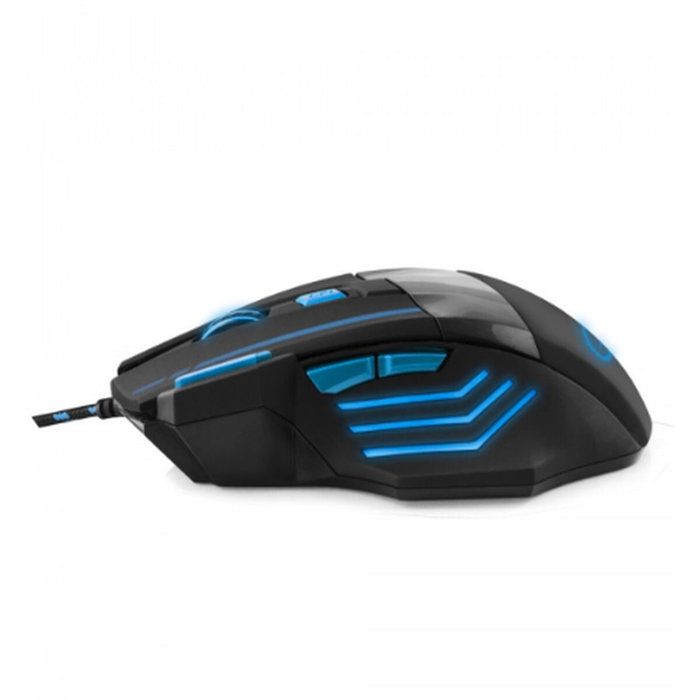 Raton esperanza egm201b mx201 wolf cableado 7d gaming optical mouse usb - azul