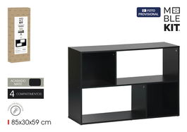 Inde Estantería Cubo/Rectangular 4 Compartimentos Moblekit