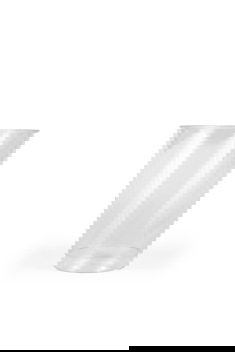 Algon Set 4 Vasos Plástico Transparente 380 ml - Alto 11 cm, Ancho 8 cm (24 Unidades)