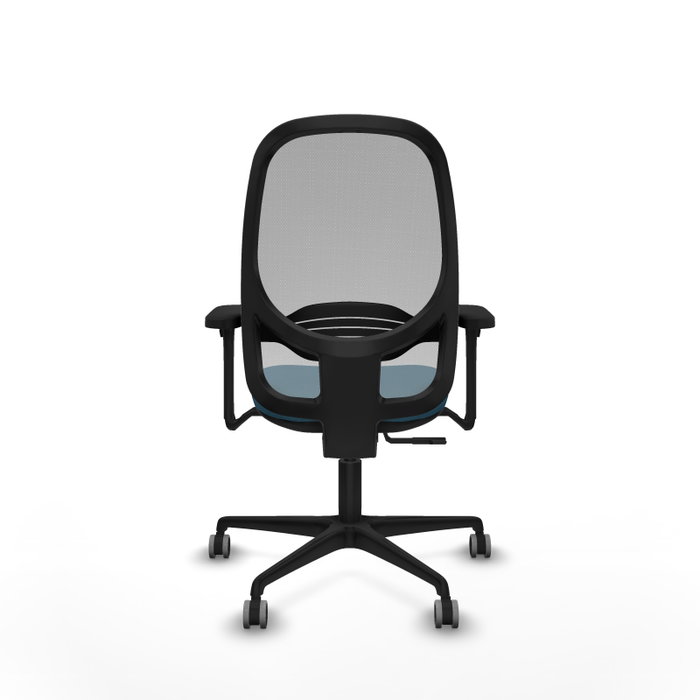 PIQUERAS Y CRESPO Silla de oficina Cilanco con mecanismo Sincro, Verde petróleo y Gris PIQUERAS Y CRESPO Silla de oficina Cilanco con mecanismo Sincro, Verde petróleo y Gris