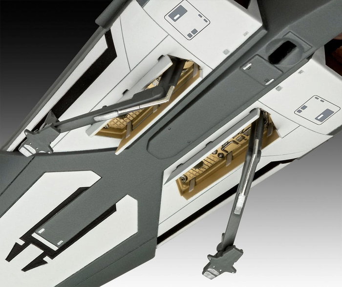 Star Wars Episode I Kit completo de Maqueta 1/120 Darth Maul's Sith Infiltrator 22 cm