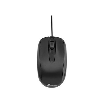 MEDIARANGE MROS210 Ratón óptico con cable Negro MEDIARANGE MROS210 Ratón óptico con cable Negro