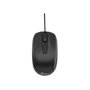 MEDIARANGE MROS210 Ratón óptico con cable Negro