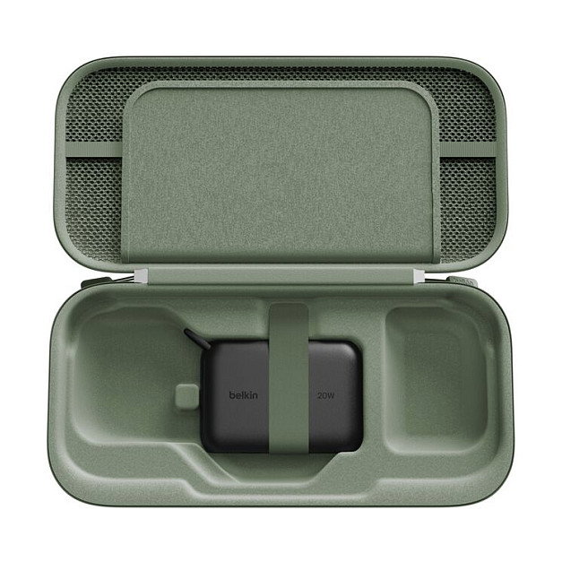 Belkin Estuche de Carga y Batería 10.000 mAh para Nintendo Switch 2, Verde