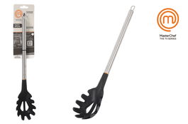 Masterchef Cuchara Pasta 37.3 cm Acero Inoxidable y Silicona (24 Unidades)