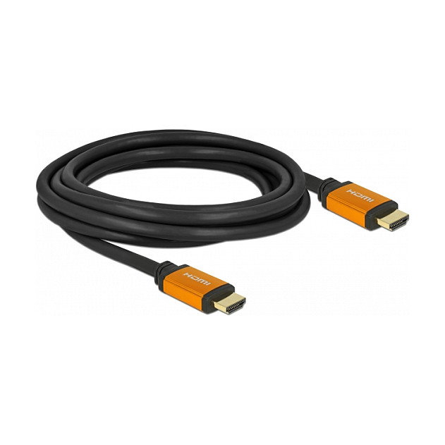 DeLOCK Cable HDMI High Speed 48 Gbps 8K 60 Hz 3 m