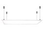Panel LED Superslim 72W 120x60cm Blanco con Mando a Distancia