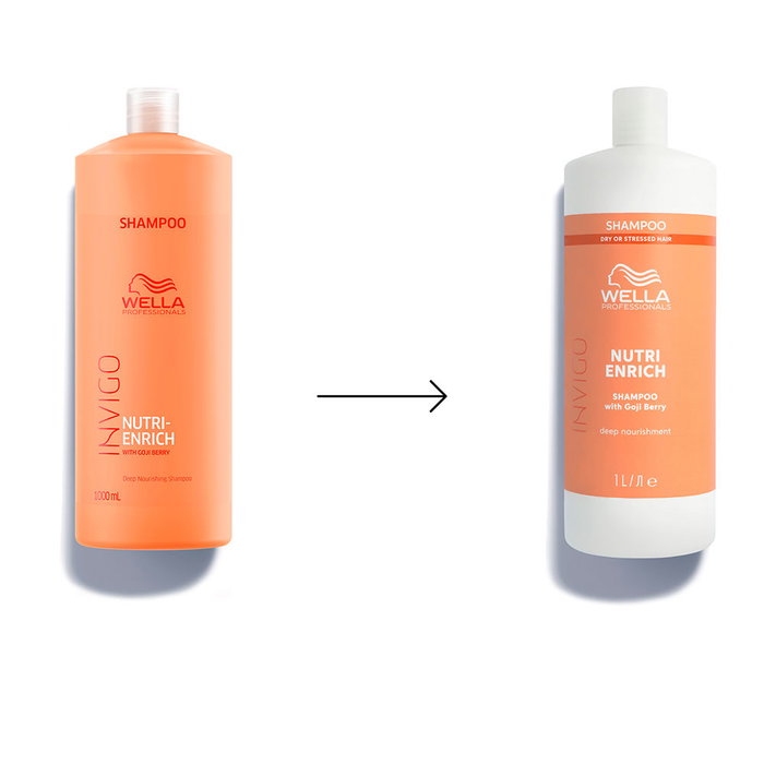 Wella Professionals INVIGO NUTRI-ENRICH Champú Nutrición Profunda Cabellos Secos/Dañados 1000 ml