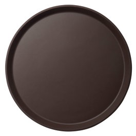 CAMBRO - 1600CT-138 - Pack de 3 unidades - Bandeja Camtread fibra de vidrio redonda c/superficie antideslizante - perfil alto - 40,5 cm Ø - Bronceado