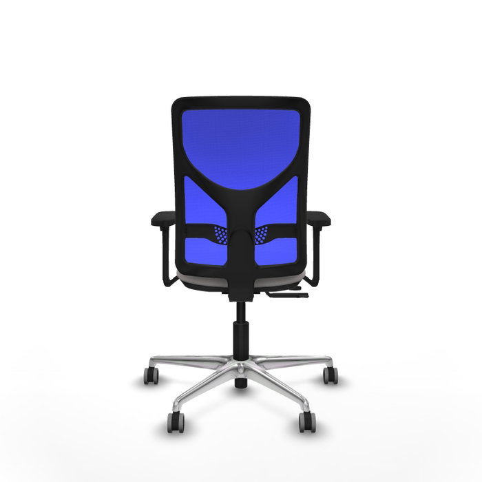 PIQUERAS Y CRESPO Silla de oficina Motilla con mecanismo Sincro/Traslack, Blanco y Azul PIQUERAS Y CRESPO Silla de oficina Motilla con mecanismo Sincro/Traslack, Blanco y Azul