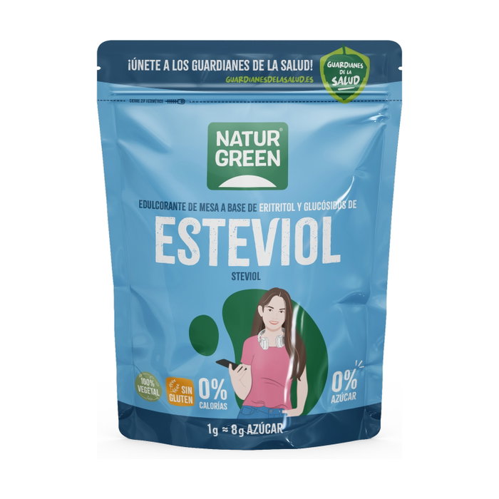 NaturGreen Steviol Edulcorante Eritritol y Esteviol 500g NaturGreen Steviol Edulcorante Eritritol y Esteviol 500g
