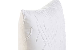 DKD Home Decor Cojín Poliéster Blanco 45x45 cm