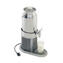 Seb Dispensador Leche Refrigerado 5 L para Buffet, Aleación de Aluminio, 43x23x35.5 cm, Voltaje 100V/230V