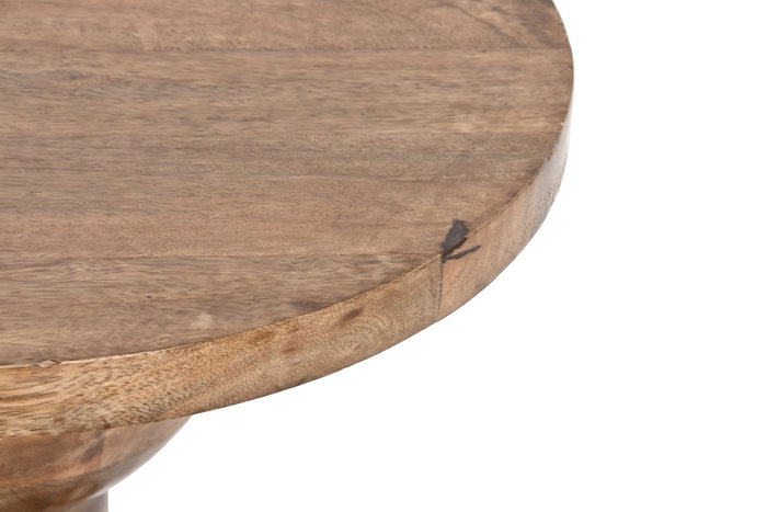 DKD Home Decor Mesita Auxiliar de Mango Marrón DKD Home Decor Mesita Auxiliar de Mango Marrón