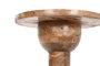 DKD Home Decor Mesita Auxiliar de Mango Marrón