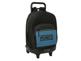Safta Mochila Munich Grande con Ruedas Compactas Extraíbles