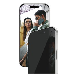 PanzerGlass SAFE. by ® 2-Way Privacy Screen Protector para iPhone 17 e iPhone 16 Pro Ultra-Wide Fit